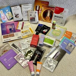 Mixed Skincare & Beauty Sample Lot - Assorted Brands